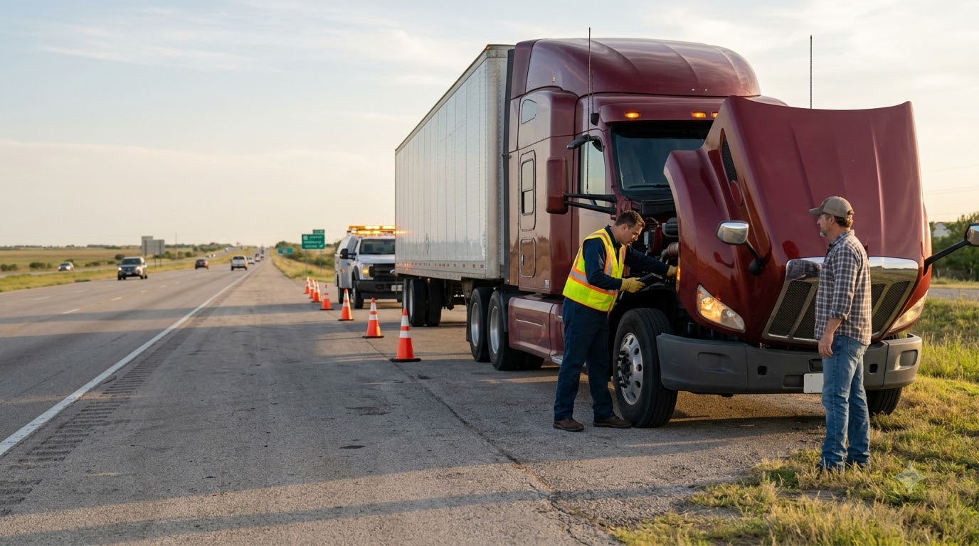 What to Do When Your Truck Breaks Down on the Highway
